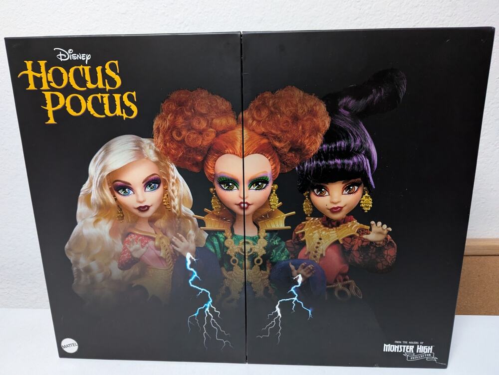 Monster High Skullector Hocus Pocus Sanderson Sisters Mattel 3-Doll Set
